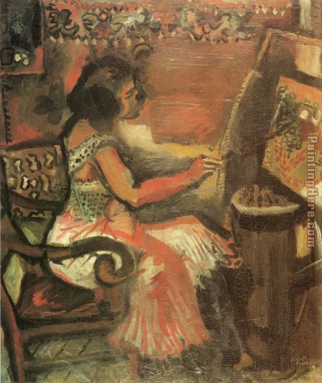 Marc Chagall The Model